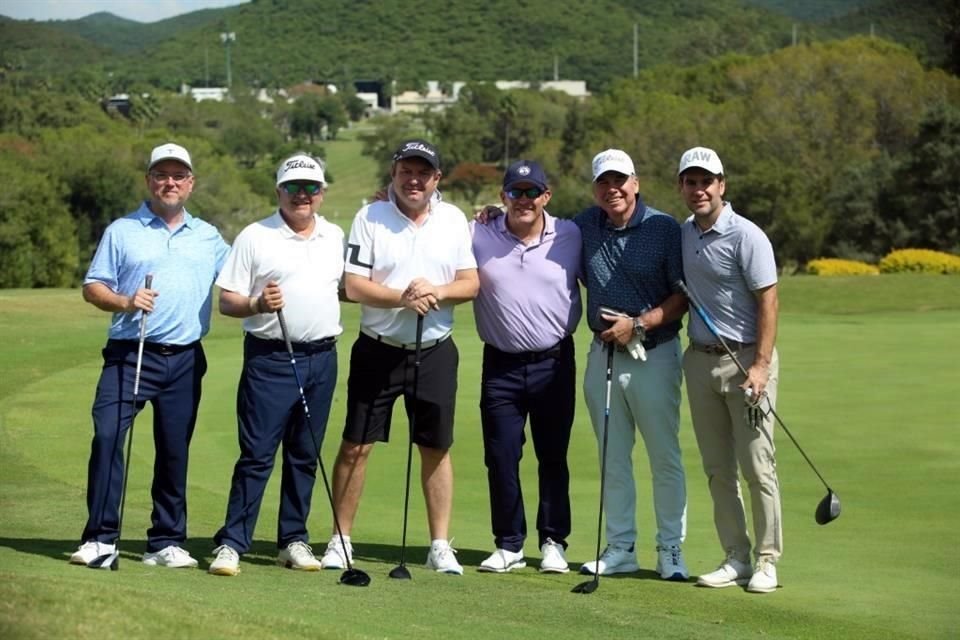 Ramiro Lozano, Alberto Hausser, Humberto Abaroa, Eduardo Treviño, Víctor Cairo y Bernardo Martínez