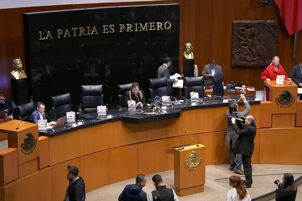 Sesión del Senado del 10 de octubre.