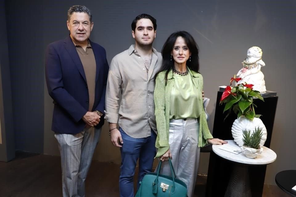 Ernesto Medina, Eugenio Medina y Susana González