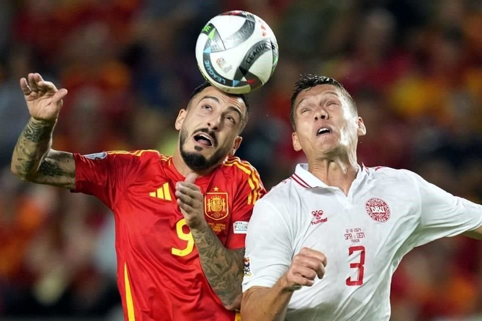 España es líder del Grupo A4 de la Nations League.