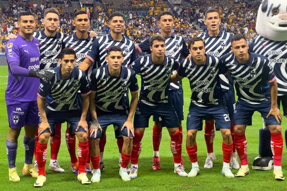 Así saltaron los Rayados.