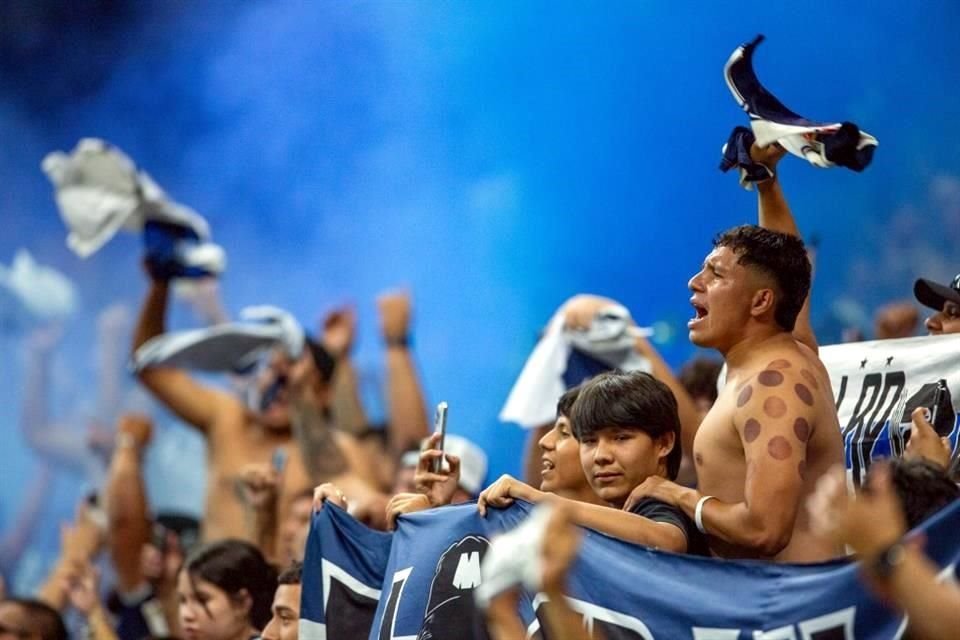 El festejo fue para los Rayados.