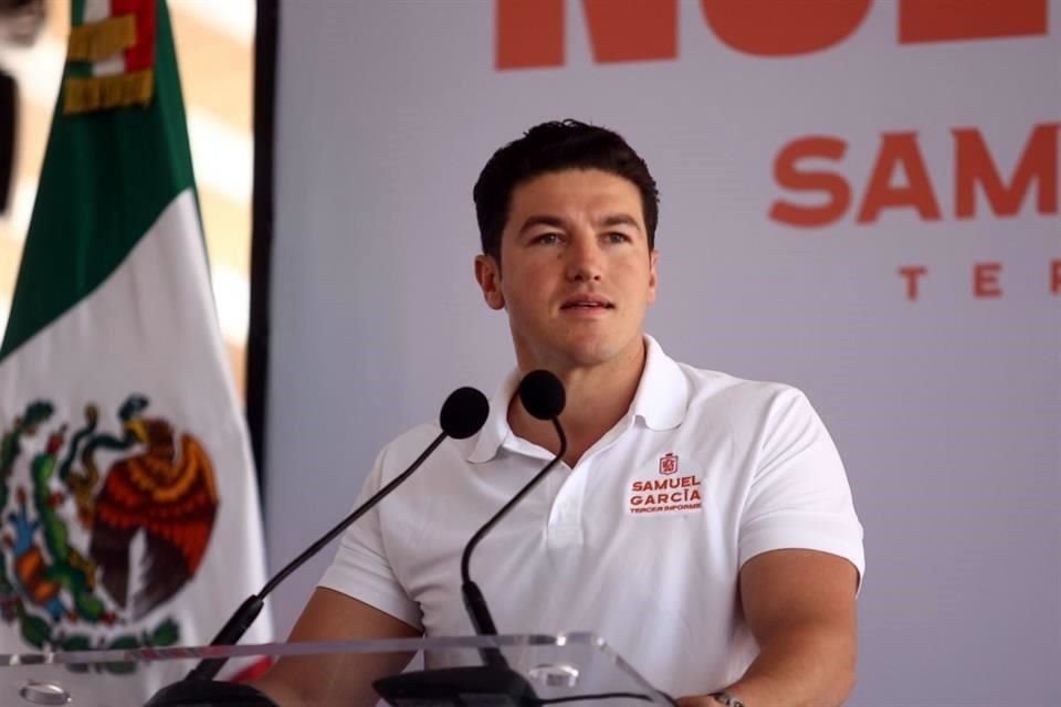 Samuel García, Gobernador de Nuevo León.