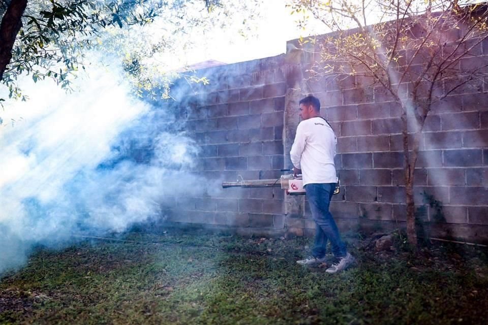 Las primarias Francisco Cirilo y Damián Carmona y los jardines de niños Rosaura Zapata Cano y del CONAFE de la comunidad de Canelos fueron las escuelas de La Boca fumigadas hoy.