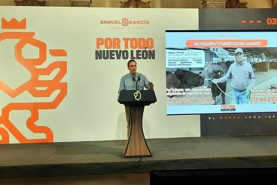 Marco González, Secretario de Desarrollo Regional y Agropecuario.