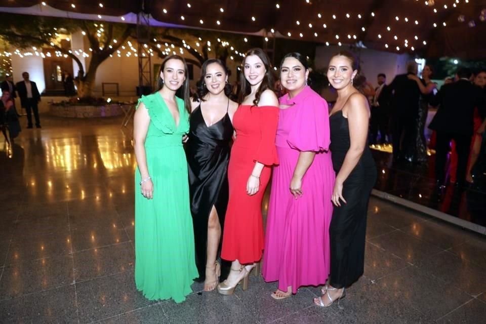 Ale Cavazos, Ariana Romero, Cielo Méndez, Citlali Vázquez y Magui Flores