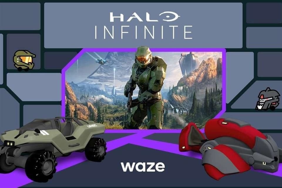 La aplicación de navegación tendrá contenidos temáticos de Halo Infinite.