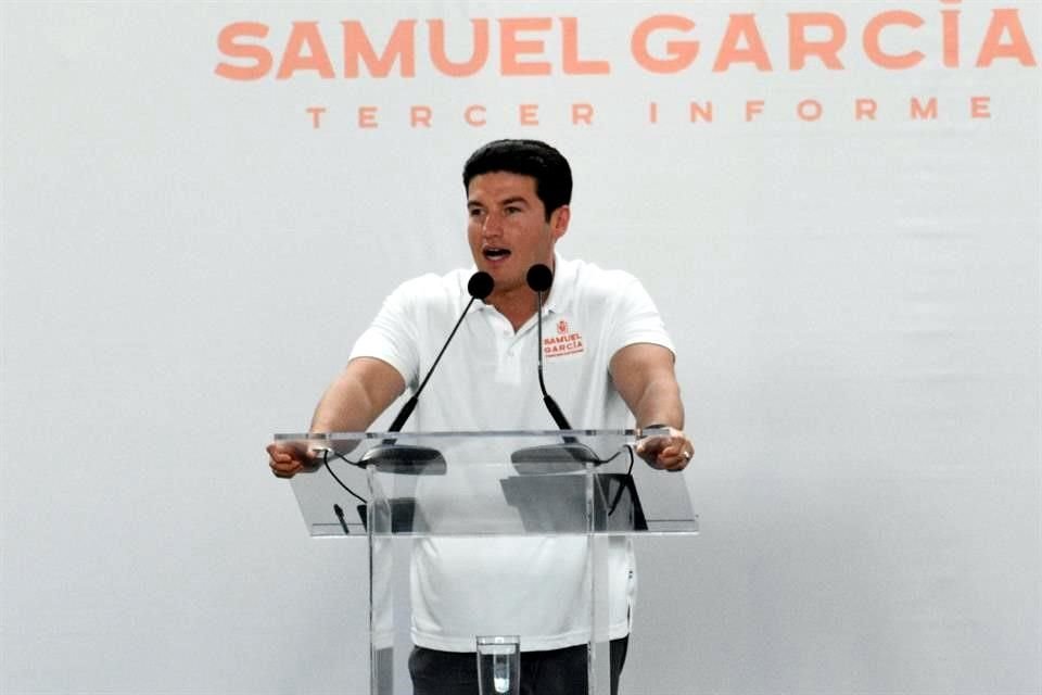 Samuel García, Gobernador de Nuevo León.