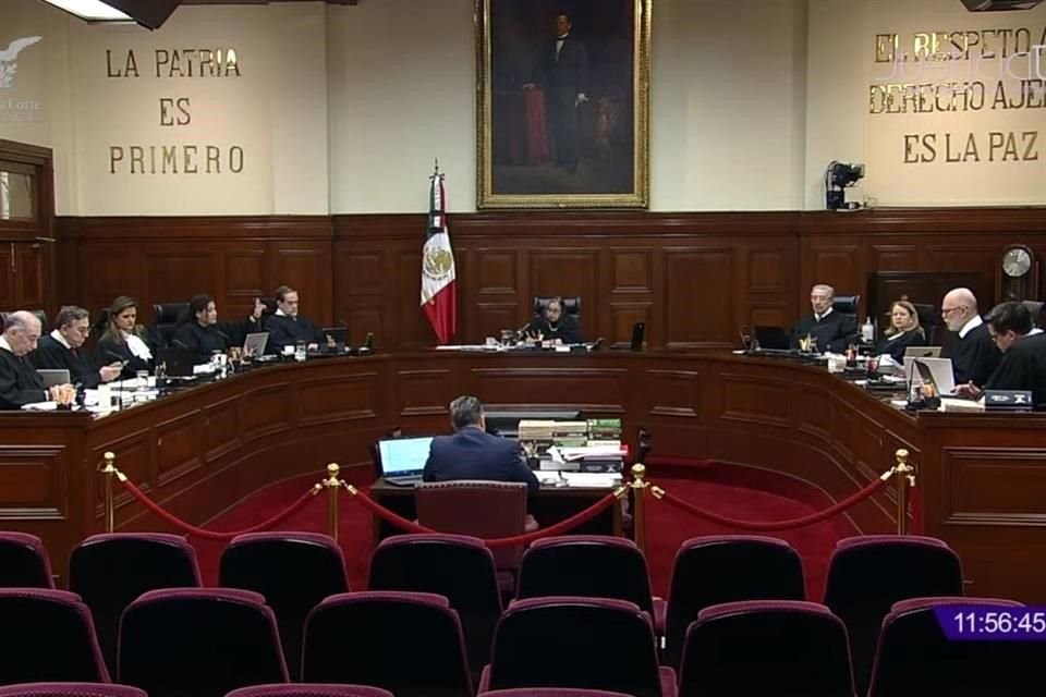 En la Suprema Corte se propuso invalidar parcialmente la reforma judicial.