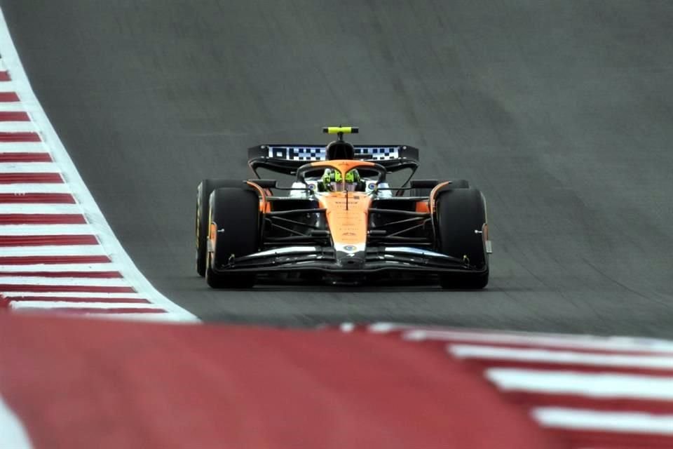 Lando Norris se llevó la pole position para el Gran Premio de Estados Unidos.