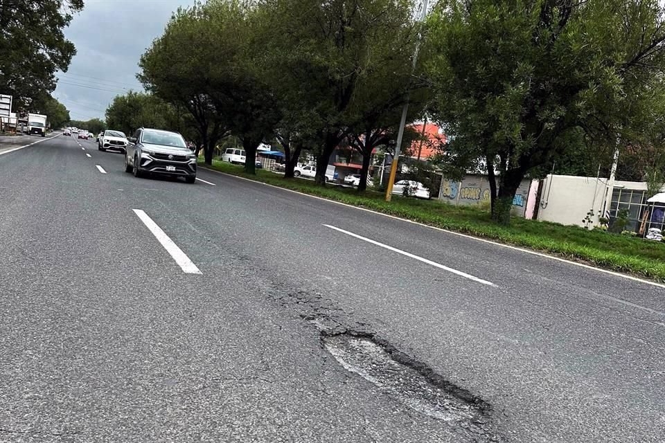 Algunos de estos daños abarcan hasta dos metros de largo, mientras que otros son pequeños, pero profundos.