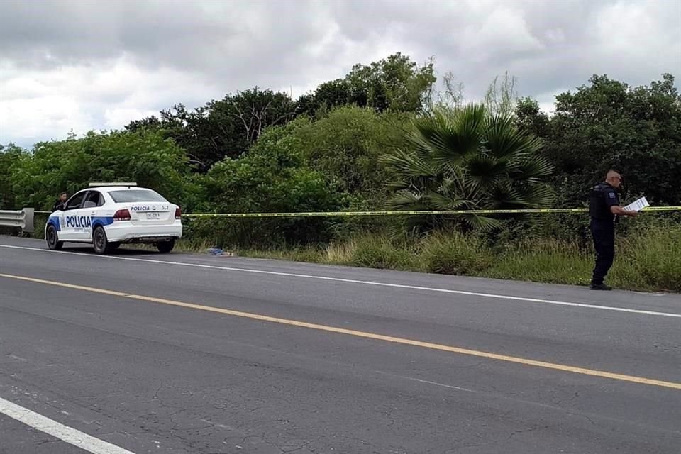 Tras confirmar la muerte, la zona fue acordonada por las autoridades.