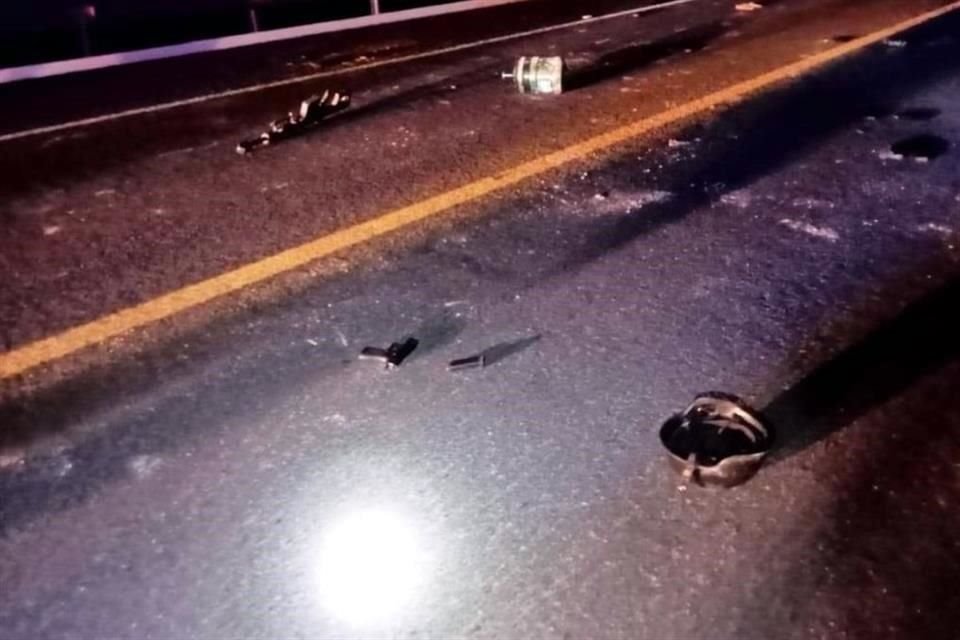 El hecho se registró en la carretera Chihuahua-Ciudad Juárez, la madrugada de este domingo 20 de octubre.