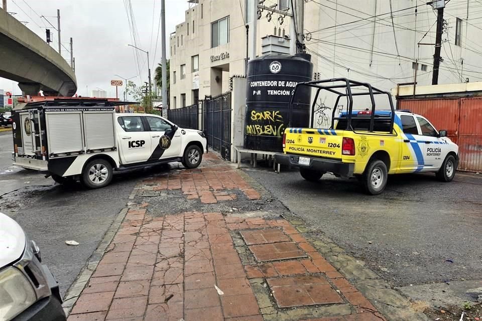 La Colonia Industrial fue acordonada alrededor de los puntos de los hallazgos, causando problemas viales en diferentes accesos a esas calle y avenidas.