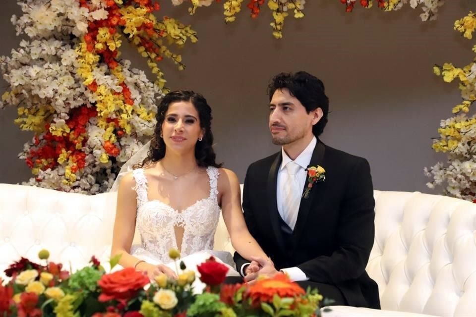 Claudia Garza Marroquín y Diego Alonso Castro
