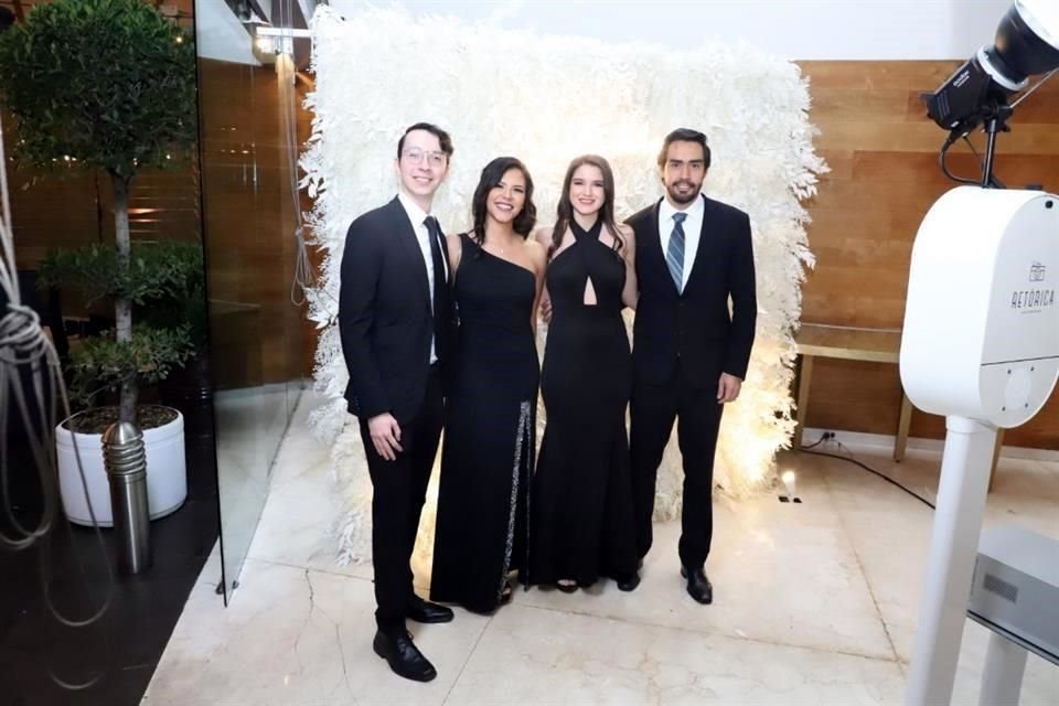 Mauricio Bernardez, Diana Cortez, Elizabeth Núñez y César Hernández
