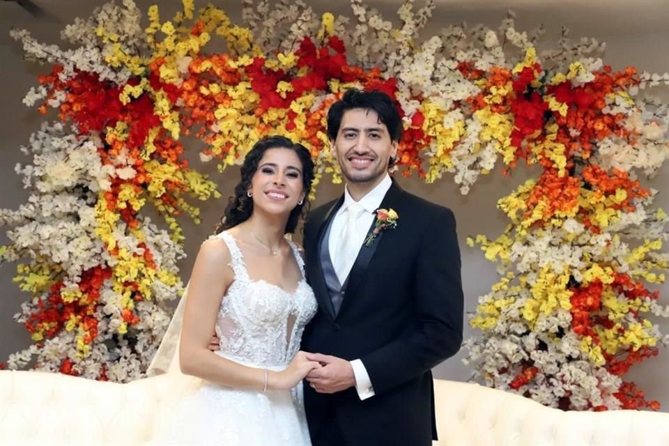 Claudia Garza Marroquín y Diego Alonso Castro