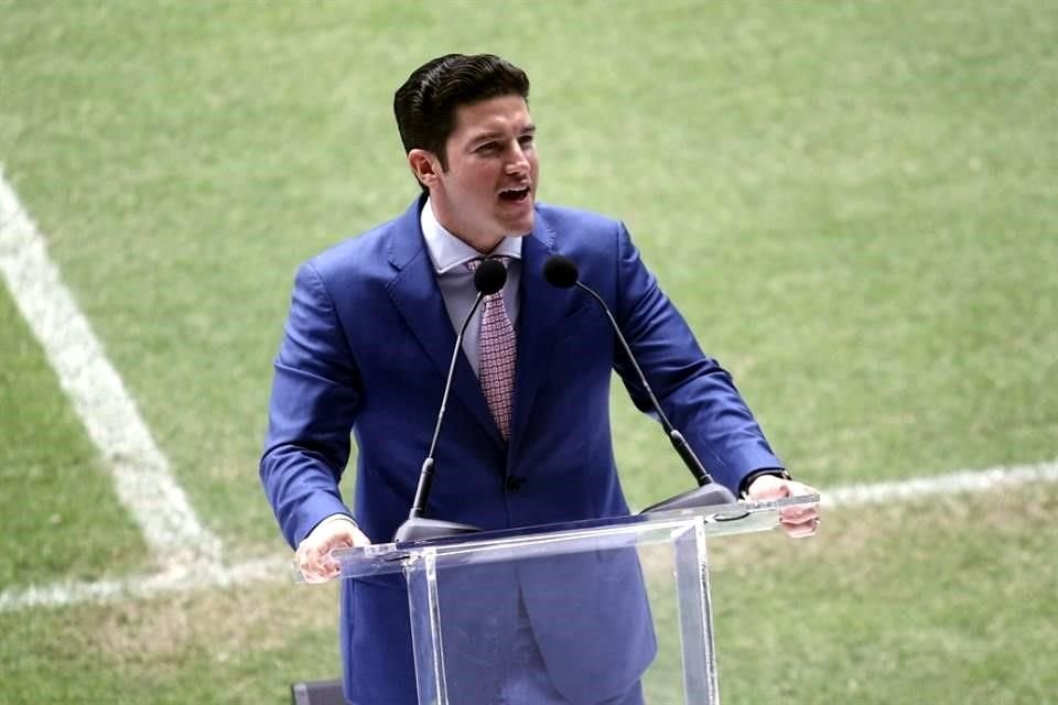 El Gobernador Samuel García.