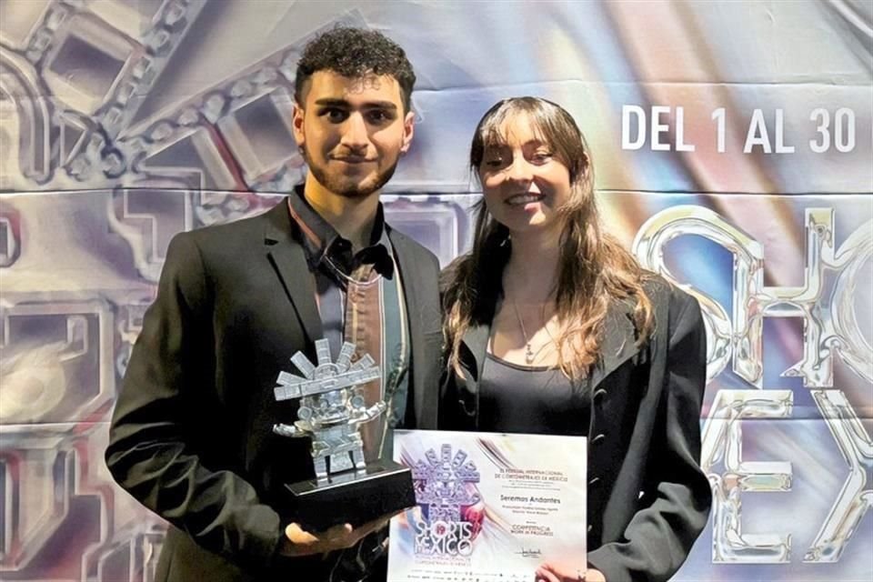 Faruk Dieck y Paulina Gómez.