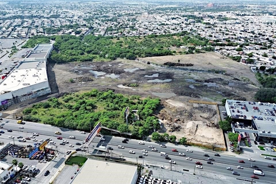 El predio en el que Metrorrey construirá los talleres del Metro se encuentra en la Avenida Miguel Alemán.