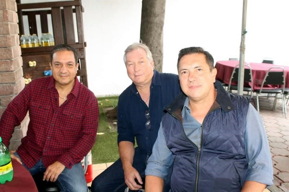 Javier Robles. Fernando Cantú y Sergio López