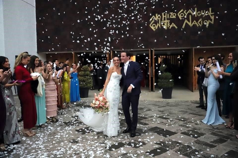 Doramaría López Martínez y Gabriel Garza Elizondo