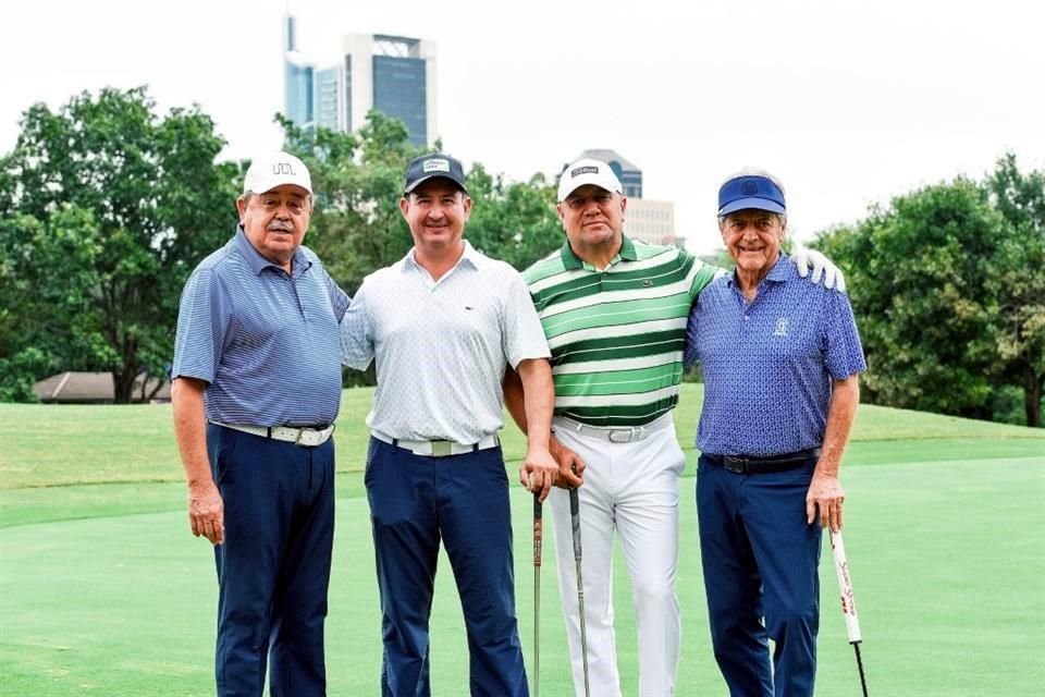 Luis Seyffert, Alfonso Sánchez, Luis Alfonso Hernández y Jorge Martínez