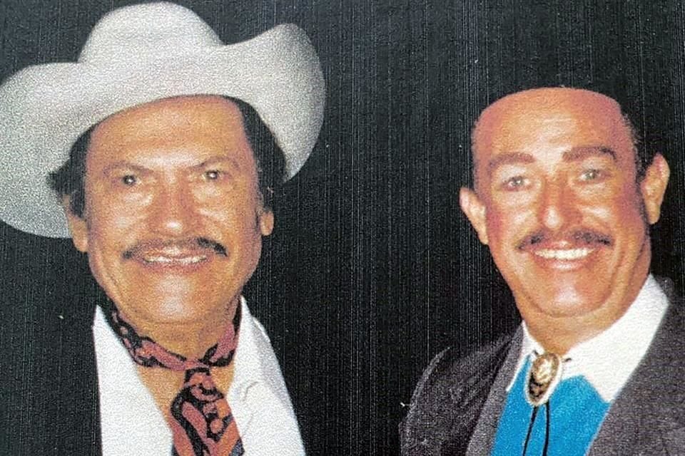Con Eulalio González 'Piporro' en 'Ajúa 400'.