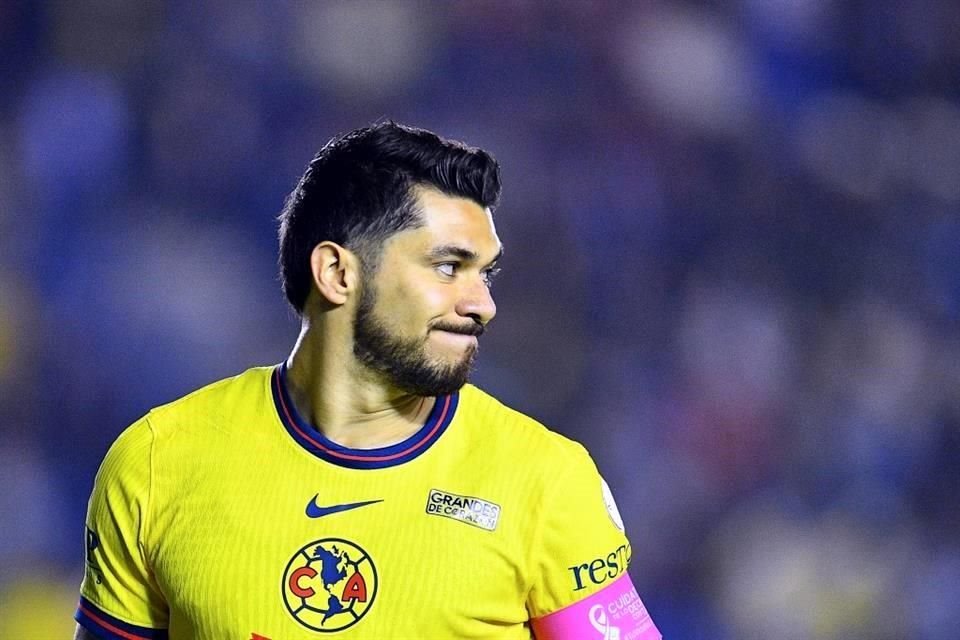 Henry Martín, capitán y goleador del América, no pudo anotarle al Monterrey.