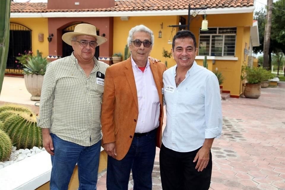 Carlos Adrián Martínez, José Juan Martínez y Luis Fernando Martínez