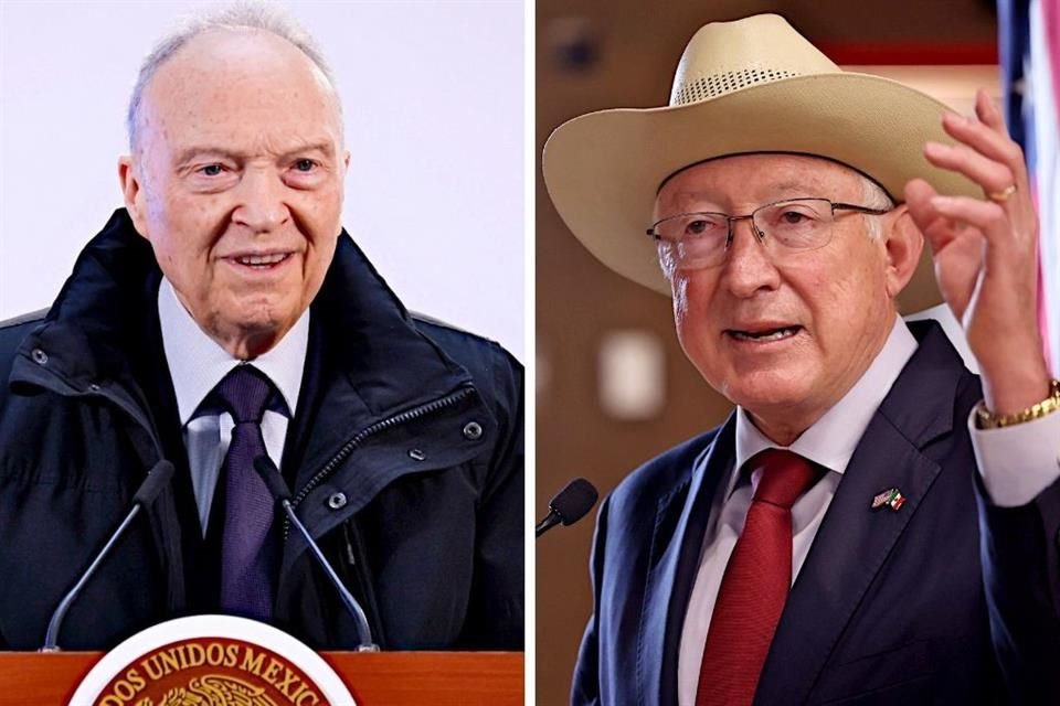 Alejandro Gertz Manero y Ken Salazar