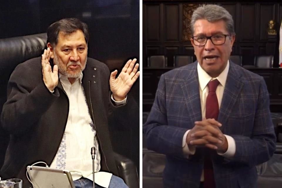 Fernández Noroña y Ricardo Monreal amagaron a ministros de la Corte.
