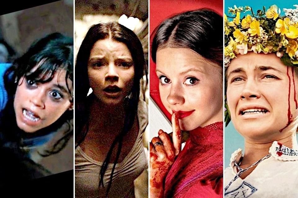 Otras actrices que también han conquistado el terror son Jenna Ortega, Maika Monroe, Mia Goth, Anya Taylor-Joy, Florence Pugh y Lupita Nyong'o.