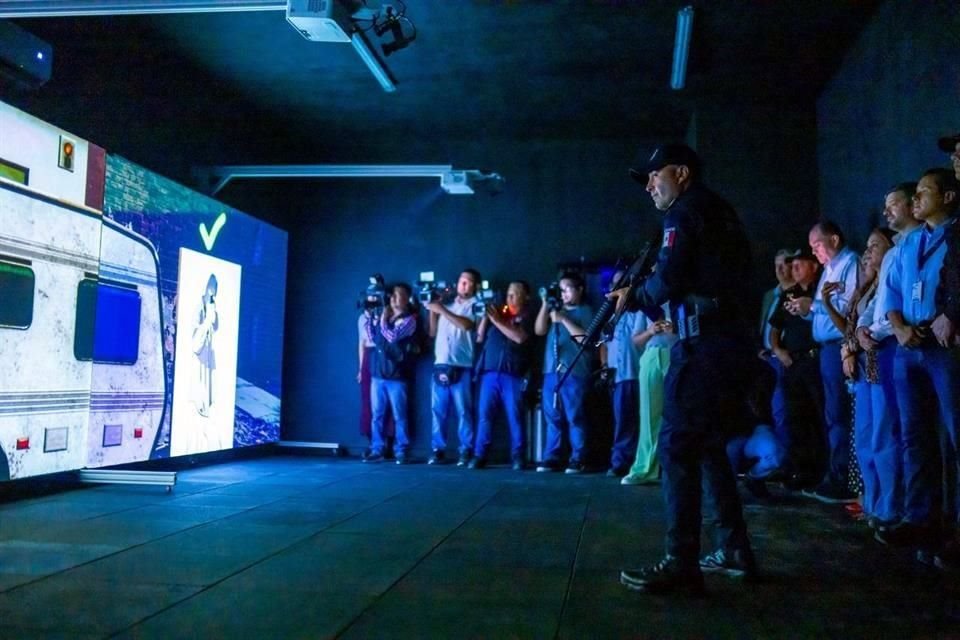 Con una inversión de más de 20 millones de pesos, el Centro contará con equipo de entrenamiento, como simuladores de tiro y de manejo de patrullas y motocicletas.