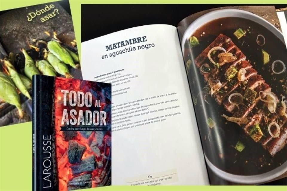 El chef Humberto Villarreal 'La manzana' es autor del libro 'Todo al Asador: Cocina con Fuego, Brasas y Humo'.