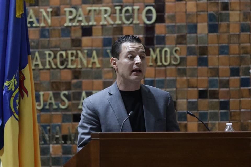 Julio César Hurtado de la bancada del PAN en la Legislatura 64 del Congreso de Jalisco.