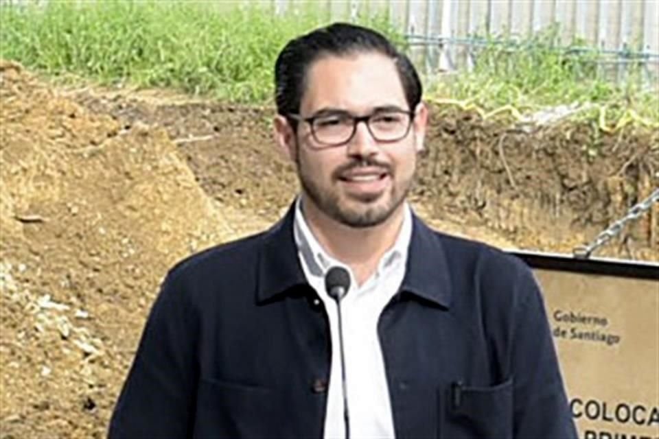 David de la Peña, alcalde de Santiago, N.L.
