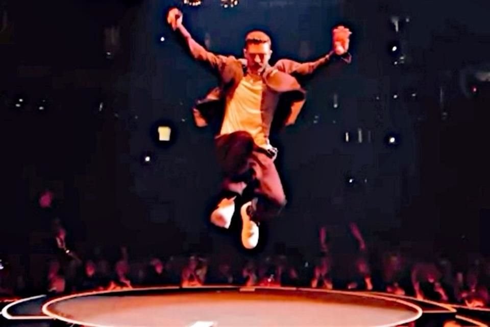 El espectáculo de Justin Timberlake es uno de los más novedosos en cuanto a tecnología 360 se refiere.