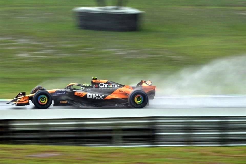 Lando Norris se quedó con la pole del GP de Brasil.