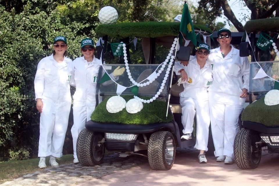 Lucía Martínez, Marlen Rodríguez, Ángela Cervantes y Michel Ariza