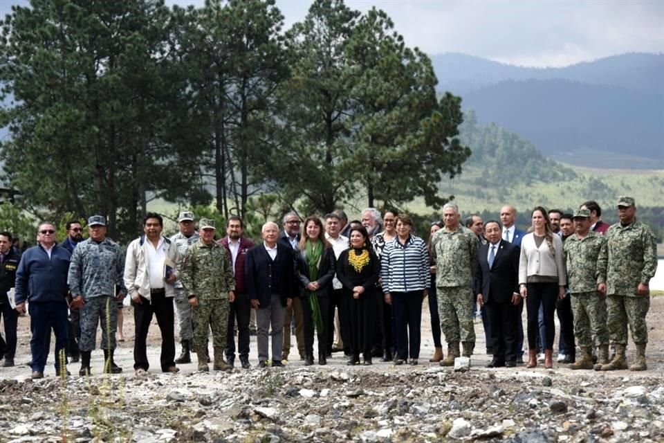 Autoridades presentaron la Estrategia Integral 'Tres Estados' desde la zona limítrofe de la CDMX, Edomex y Morelos.