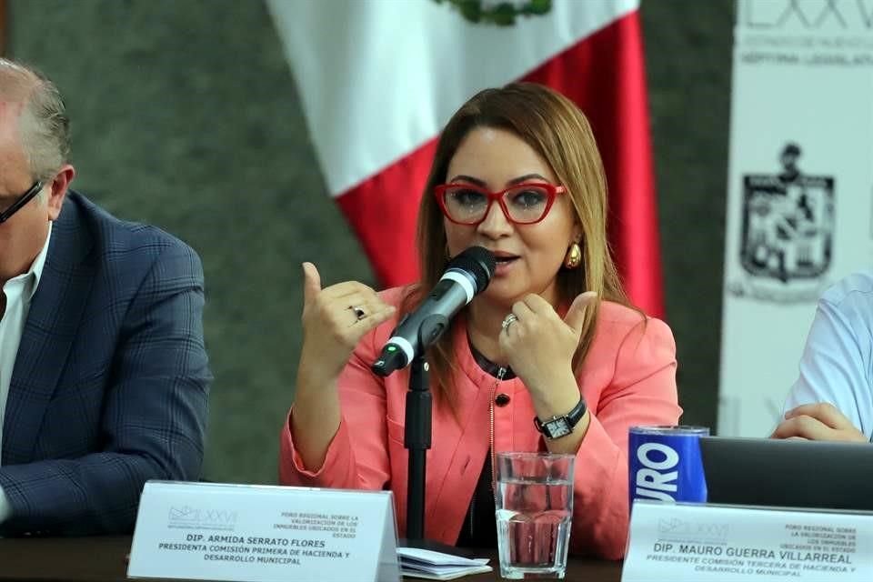 Armida Serrato, el Diputada del PRI.