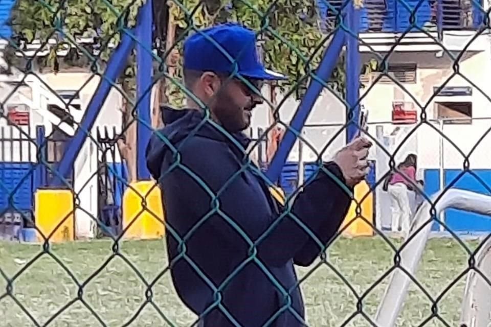 Gignac estuvo tomando fotos a su hija.