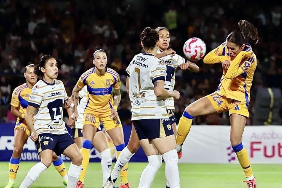 Tigres Femenil y Pumas definirán el pase a Semifinales el lunes en el Estadio Universitario.