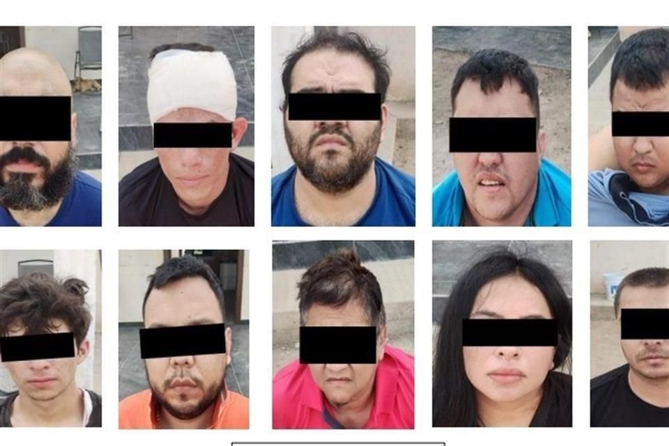 La Secretaría de la Defensa Nacional (Sedena) detuvo a 10 presuntos integrantes de 'Los Chapitos' y el Cártel de Sinaloa en Culiacán.