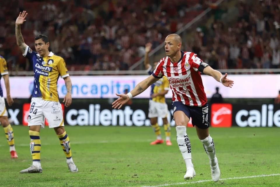 Juego de la jornada 17 de la Liga Mx entre Chivas y Atlético San Luis.