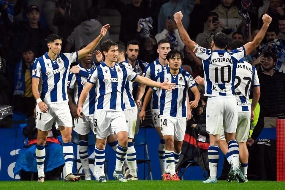 La Real Sociedad llegó al octavo puesto de LaLiga con su triunfo ante el líder del certamen.