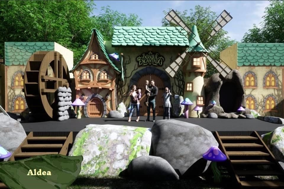 Este parque temático estará abierto de jueves a domingo.