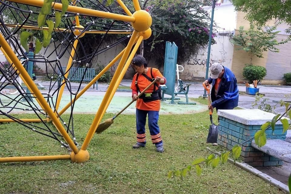 El Municipio informó que han atendido más de un 60 por ciento de espacios públicos.