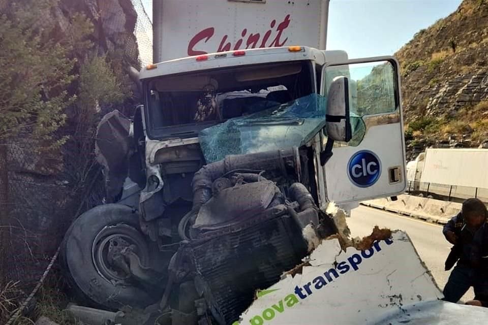 El accidente fue reportado alrededor de las 15:30 horas.